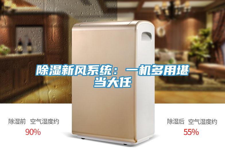 除湿新风系统：一机多用堪当大任