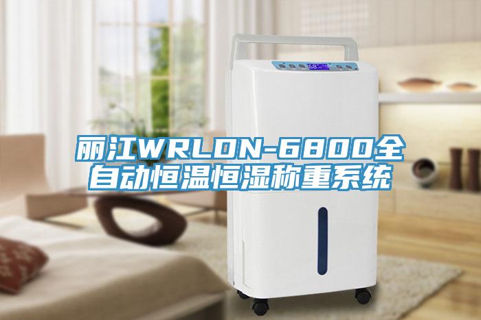 丽江WRLDN-6800全自动恒温恒湿称重系统