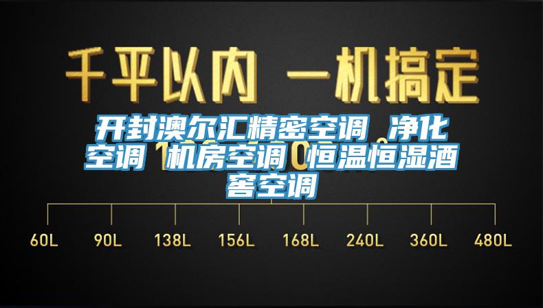 开封澳尔汇精密空调 净化空调 机房空调 恒温恒湿酒窖空调